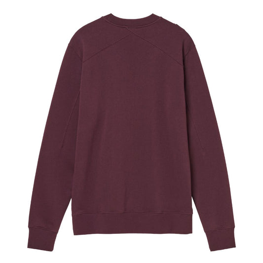 Ma.Strum Training Crew Wine Sweatshirt