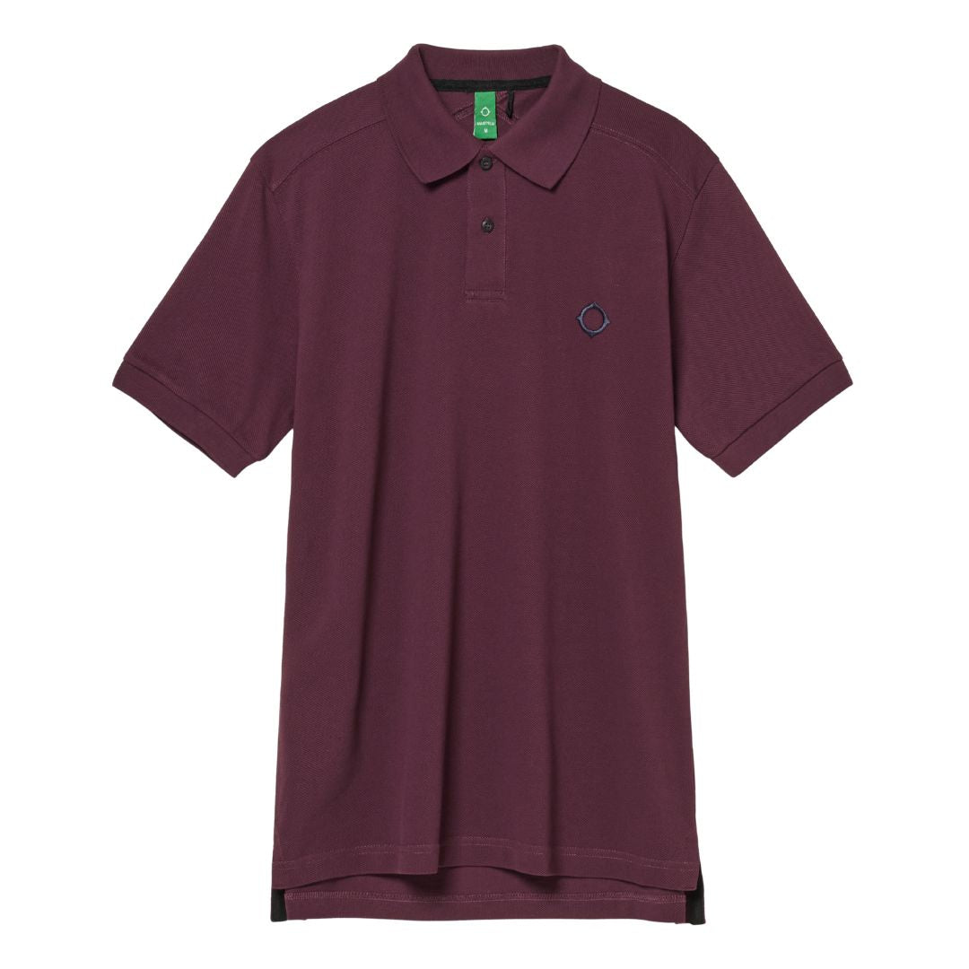Ma.Strum Wine Pique Polo