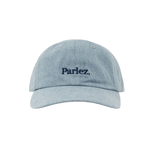 Parlez Boyd 6 Panel Low Profile Mid Indigo Wash Cap
