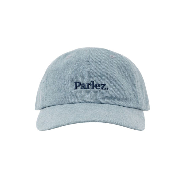 Parlez Boyd 6 Panel Low Profile Mid Indigo Wash Cap