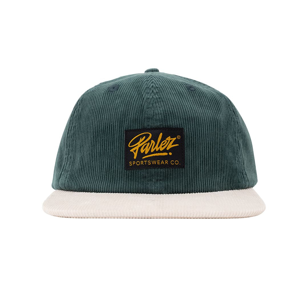 Parlez Chester 6 Panel Deep Green Cap