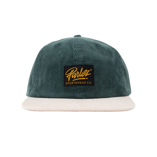 Parlez Chester 6 Panel Deep Green Cap