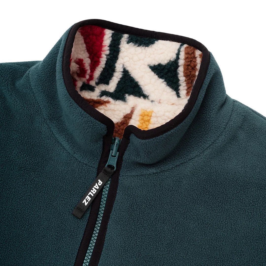 Parlez Duality Reversible Deep Green Gillet