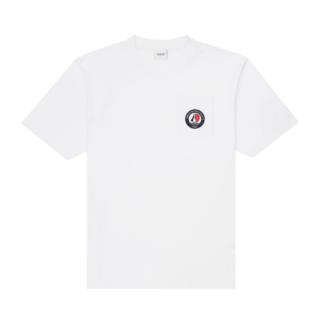 Parlez Montrose Pocket White T-Shirt