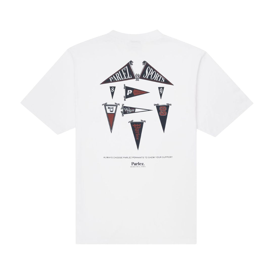 Parlez Pennant White T-Shirt