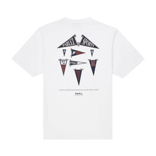 Parlez Pennant White T-Shirt