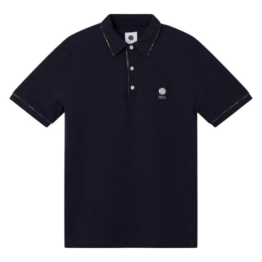 Pretty Green Albion Navy Polo