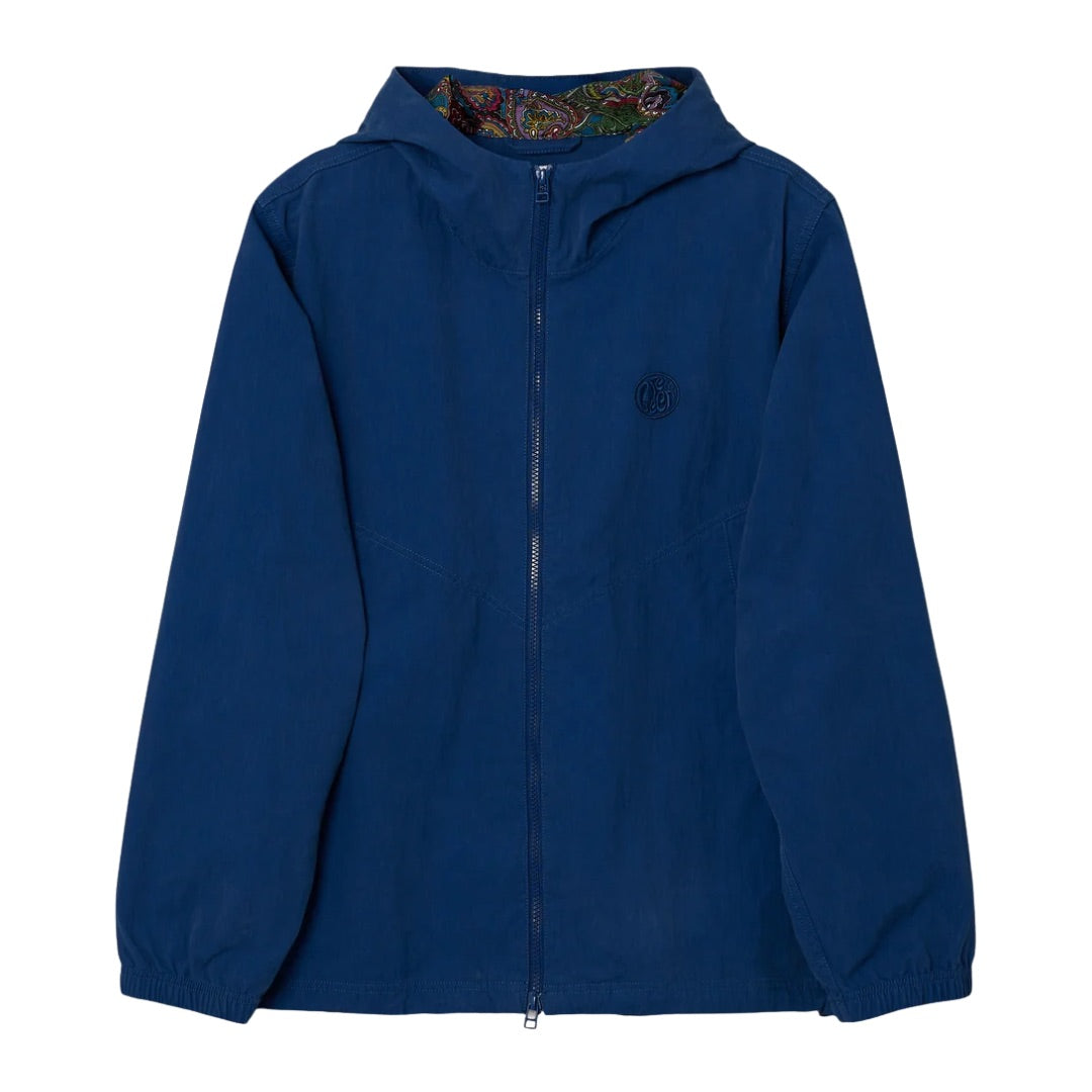 Pretty Green Feltham Hooded Blue Jacket