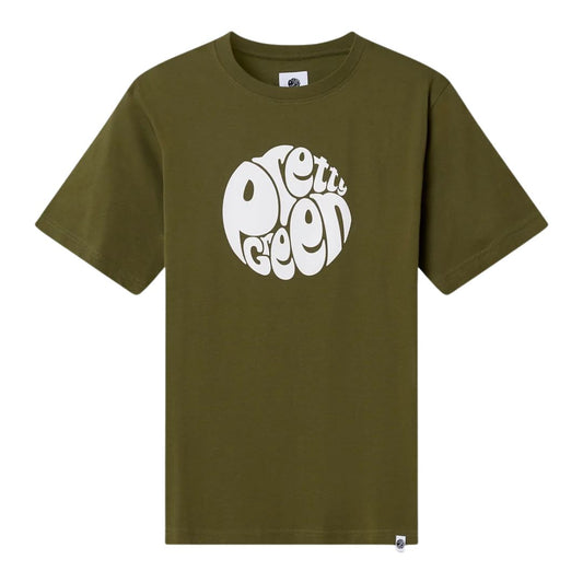 Pretty Green Gillespie SS Khaki T-Shirt