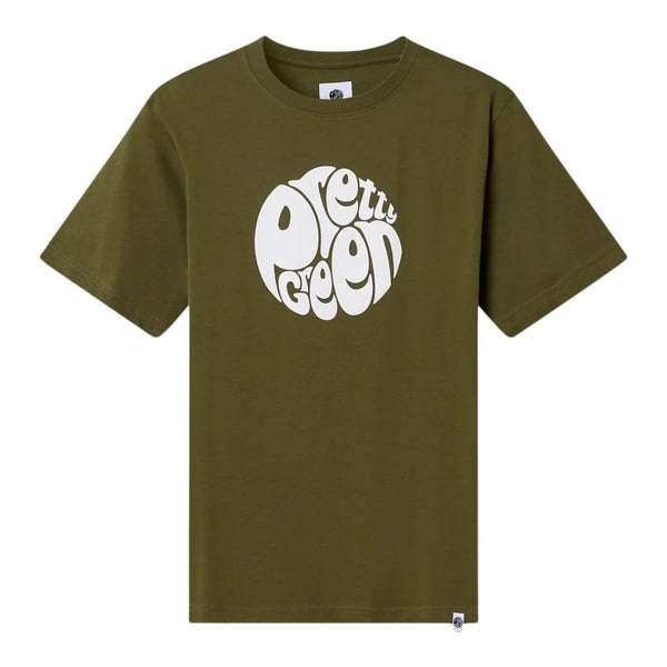 Pretty Green Gillespie SS Khaki T-Shirt
