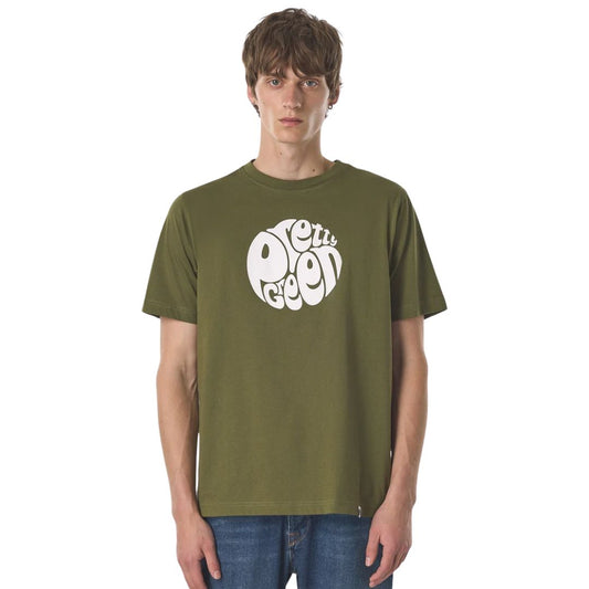 Pretty Green Gillespie SS Khaki T-Shirt