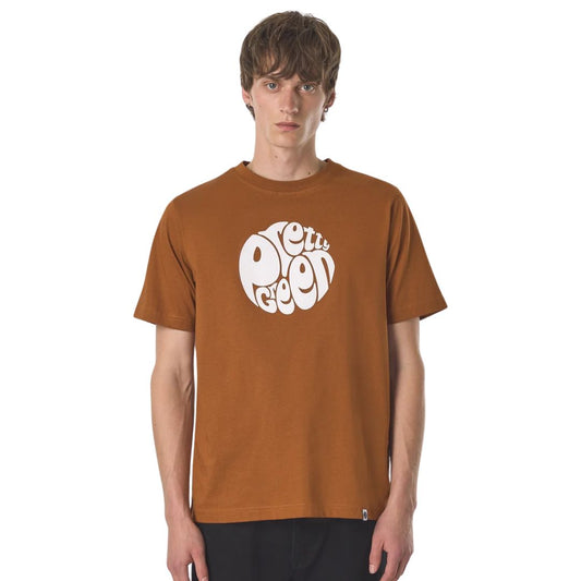 Pretty Green Gillespie SS Rust T-Shirt