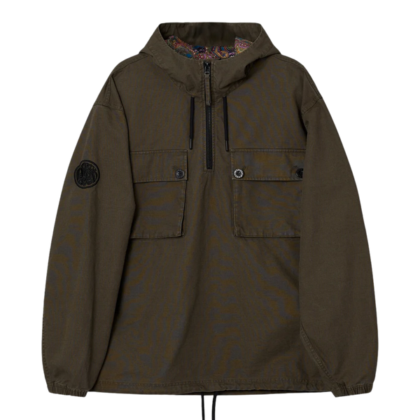 Pretty Green Hatton Smock Khaki Jacket