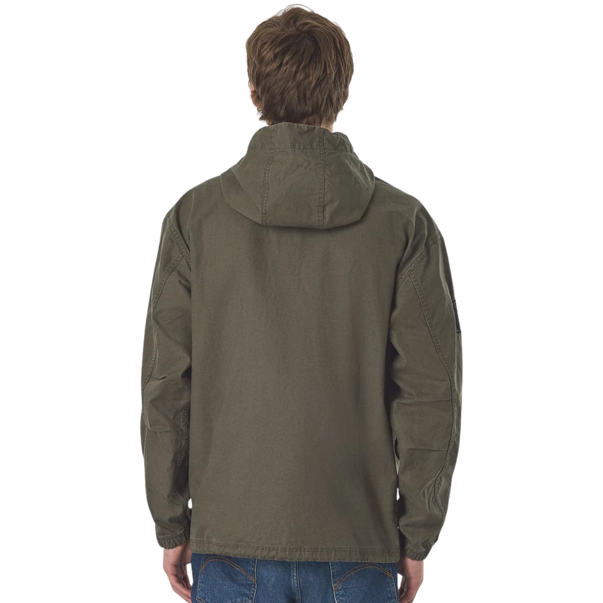 Pretty Green Hatton Smock Khaki Jacket