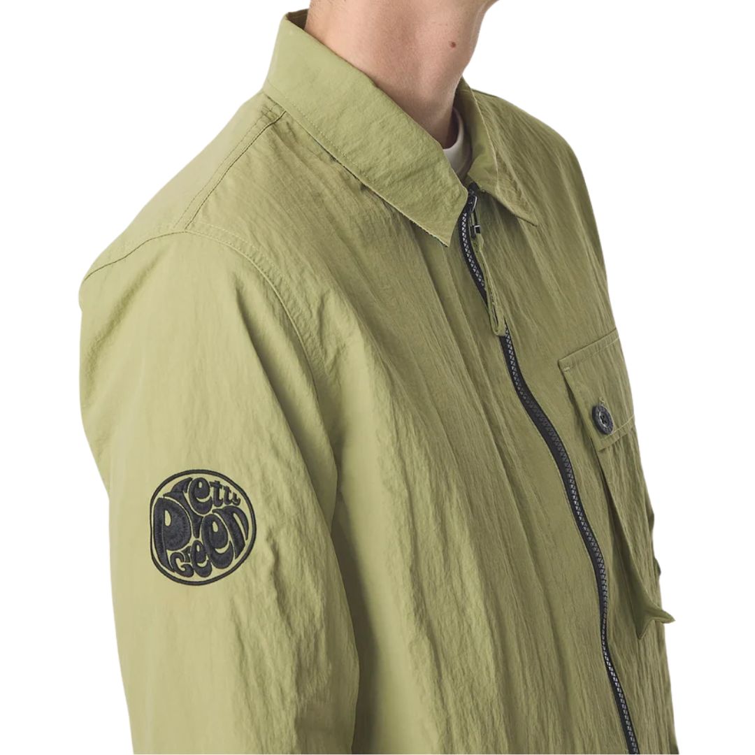 Pretty Green Heaton Green Overshirt