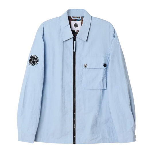 Pretty Green Heaton Sky Blue Overshirt