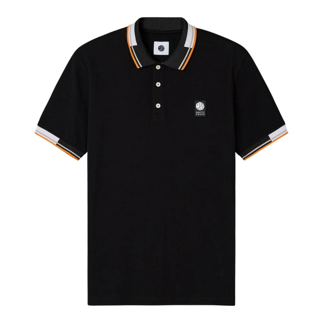 Pretty Green Overdale Black Polo