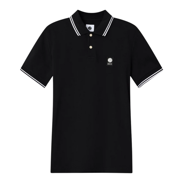 Pretty Green Rayner SS Black Polo