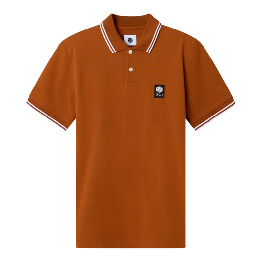 Pretty Green Rayner SS Rust Polo