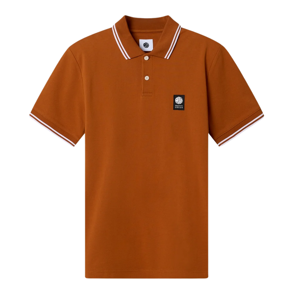 Pretty Green Rayner SS Rust Polo