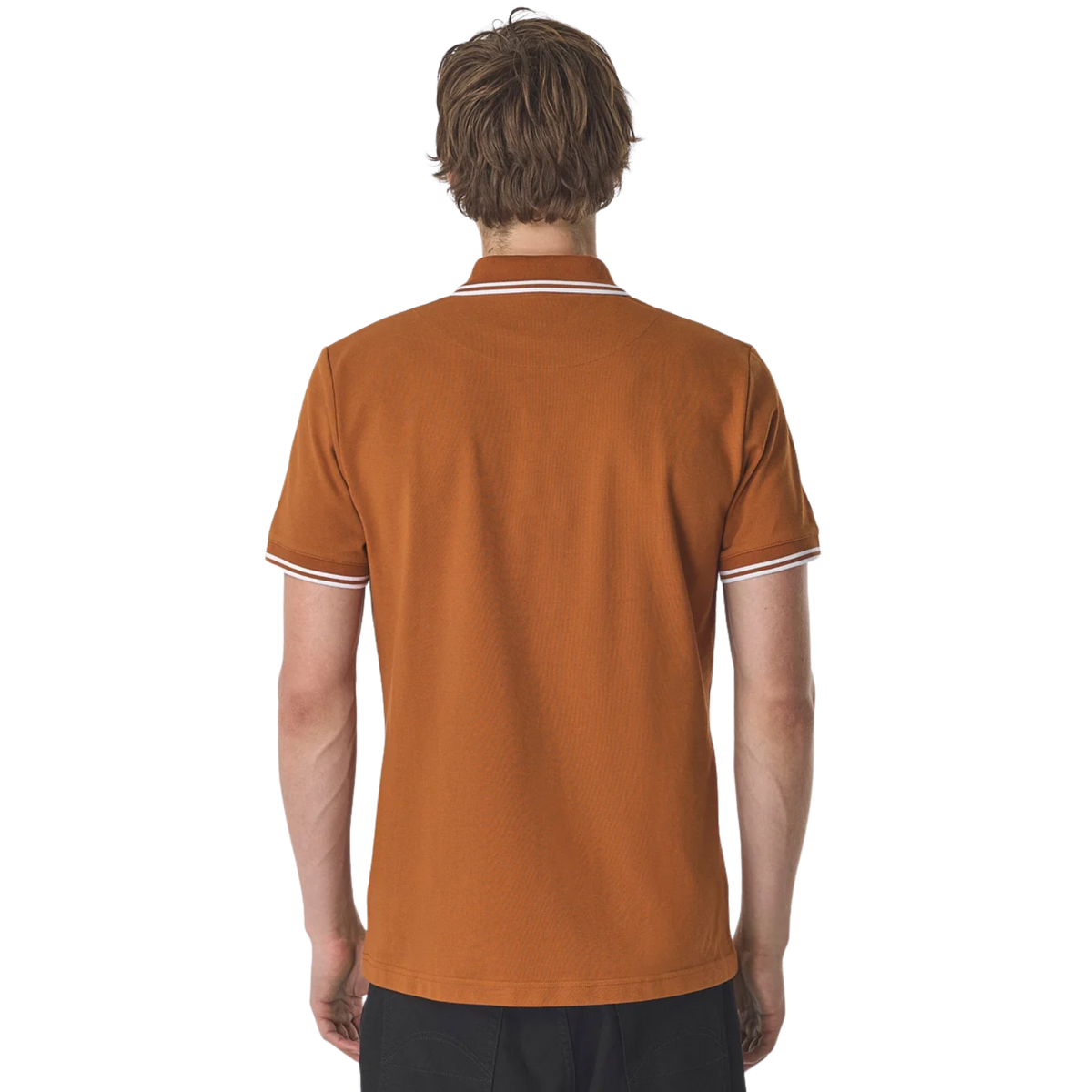 Pretty Green Rayner SS Rust Polo