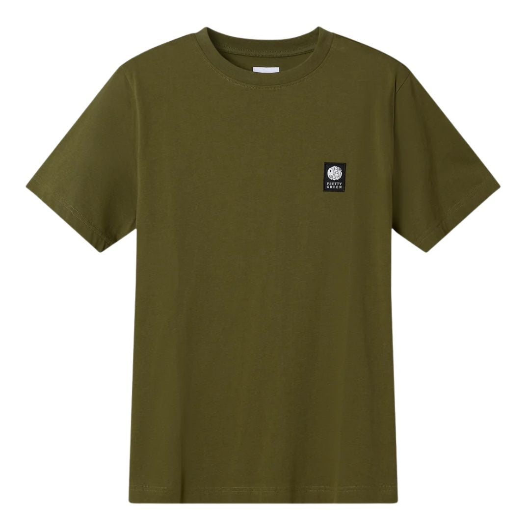Pretty Green Sinclair SS Khaki T-Shirt