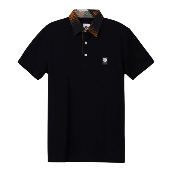 Pretty Green Strobe Black Polo