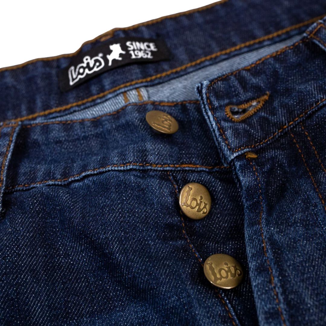Lois Tapered Fit Dark Stone Terrace Jean