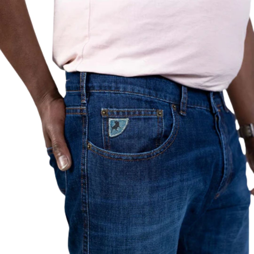Lois Tapered Fit Dark Stone Terrace Jean