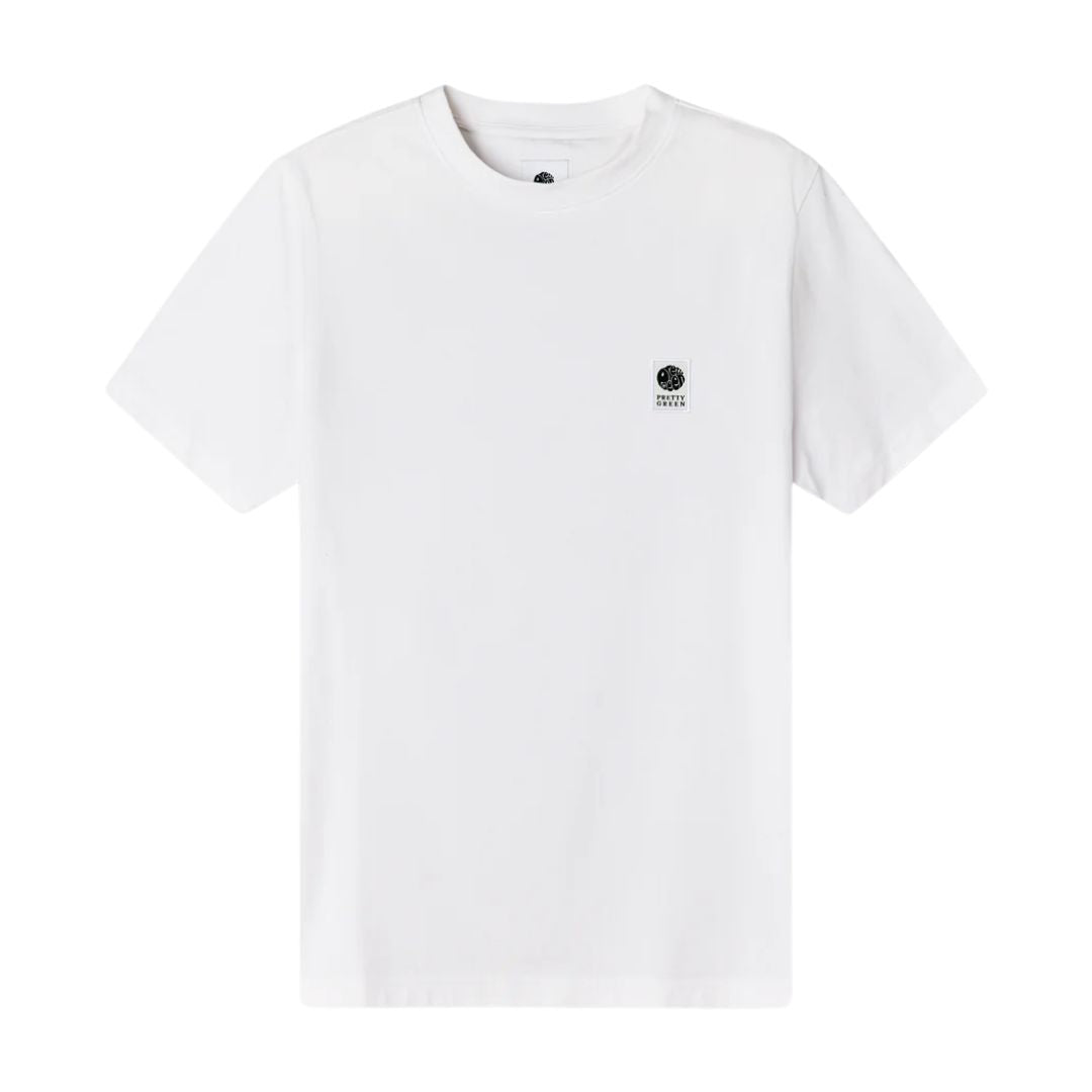 Pretty Green Sinclair SS White T-Shirt