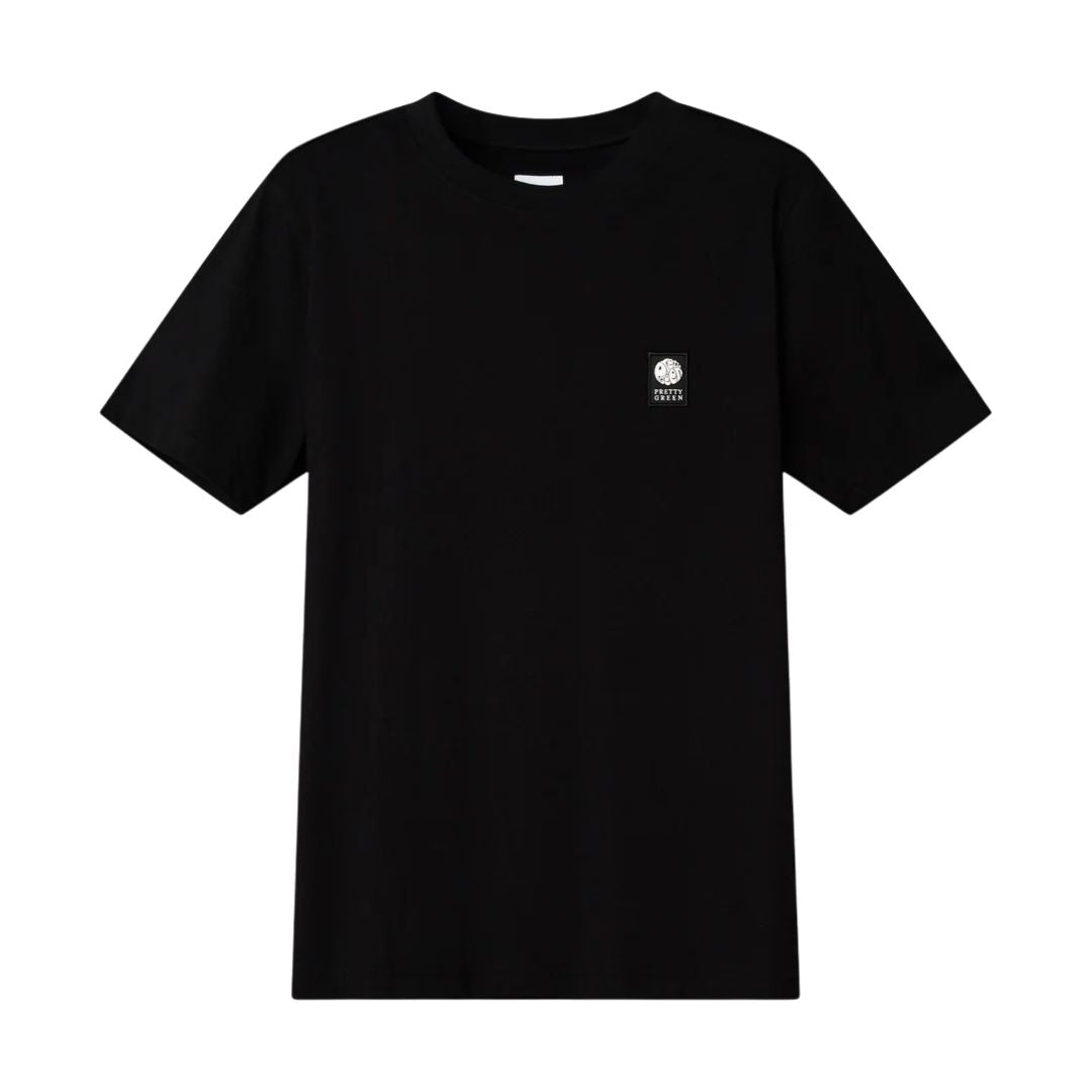 Pretty Green Sinclair SS Black T-Shirt