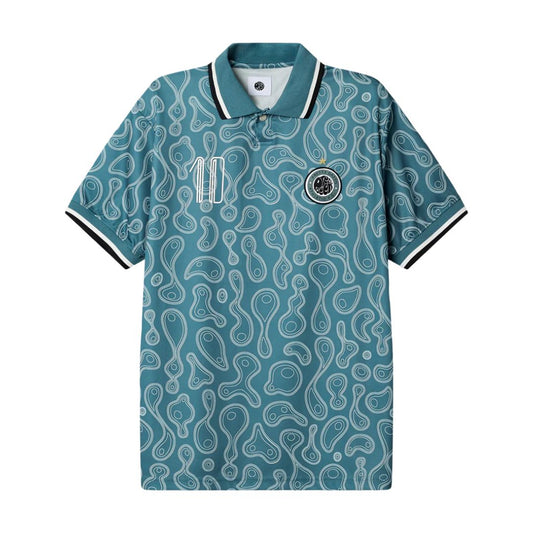 Pretty Green Outro Blue Football Top