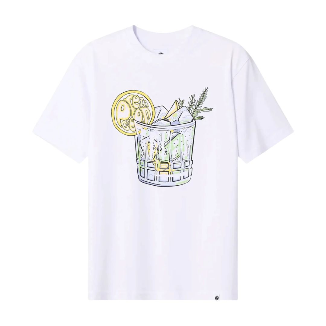 Pretty Green Gin and Tonic White T-Shirt