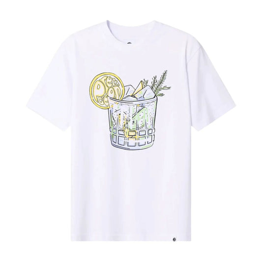 Pretty Green Gin and Tonic White T-Shirt