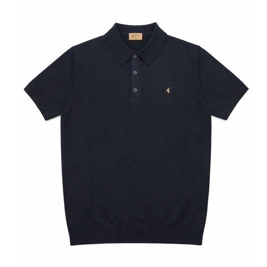 Gabicci Vintage Jackson Navy Polo Shirt