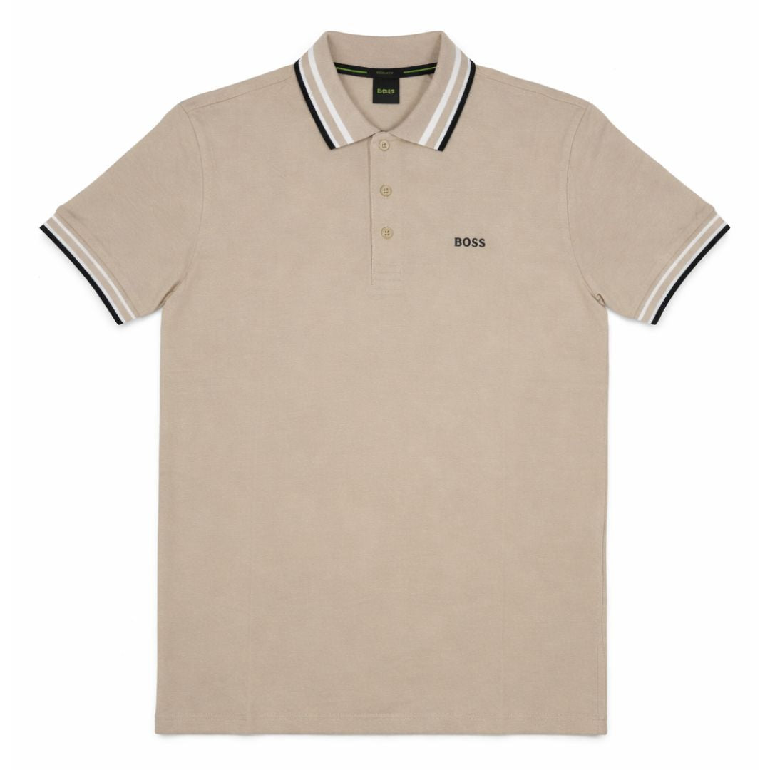 Hugo Boss Paddy Beige Polo Shirt