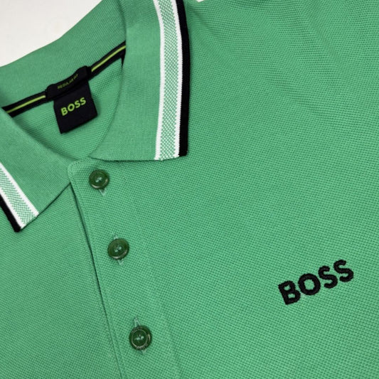 Hugo Boss Paddy Green Polo Shirt