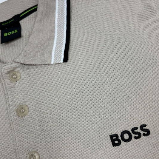 Hugo Boss Paddy Beige Polo Shirt