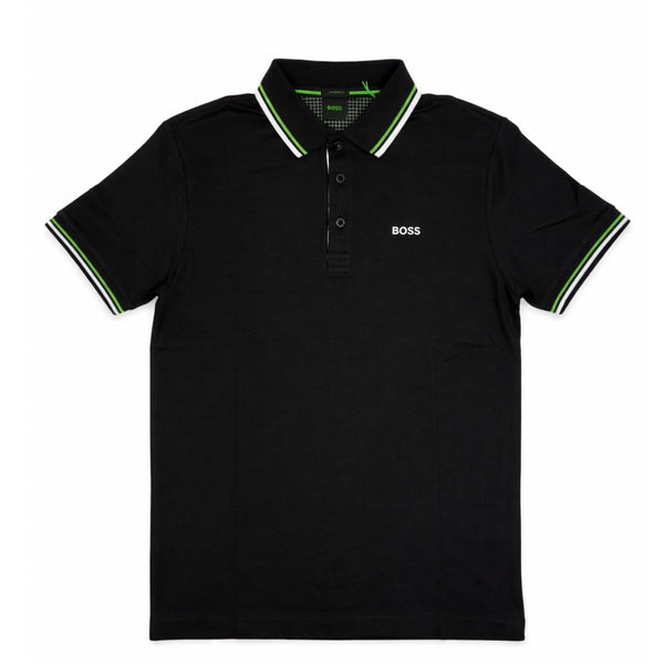 Hugo Boss Paddy Black Polo Shirt