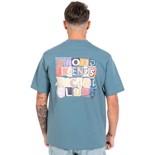 Wrong Friends Social Club Blue T-Shirt