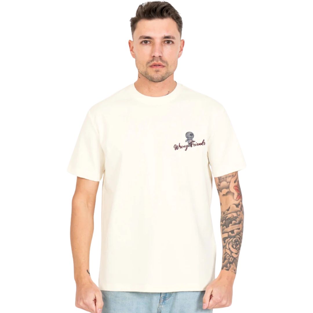 Wrong Friends Baltimore Coconut White T-Shirt
