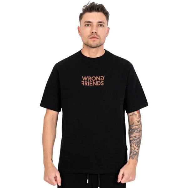 Wrong Friends Santiago Black T-Shirt