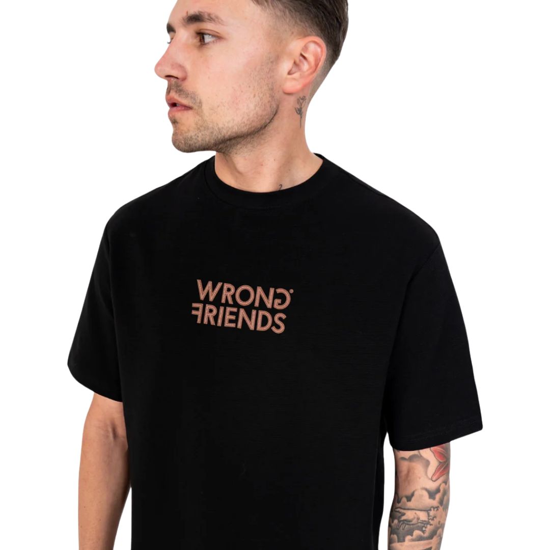 Wrong Friends Santiago Black T-Shirt