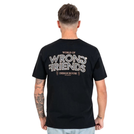Wrong Friends Zamora Black T-Shirt