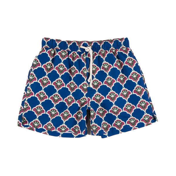 Pompeii Handpainted Klein Tile Swim Trunks image 0