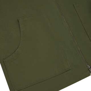 Uskees Coriander #3029 Canvas Vest with Patch Pockets image 3