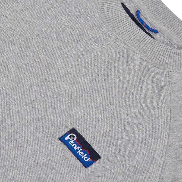 Penfield Grey Heather Original Logo Sweatshirt image 1