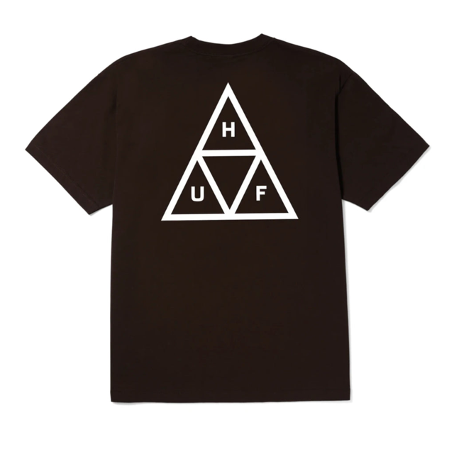 HUF Set Triple Triangle S/S Espresso T-Shirt image 1