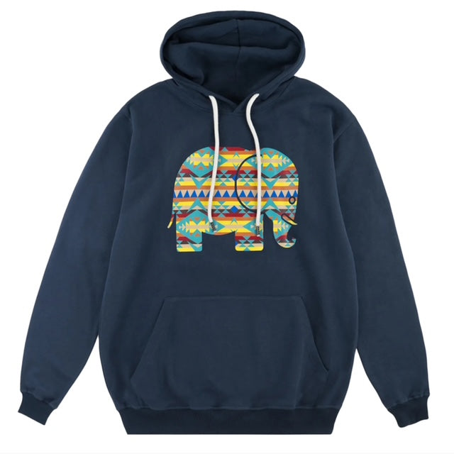 Trendsplant Navajo Organic Classic Hoodie Blue image 0