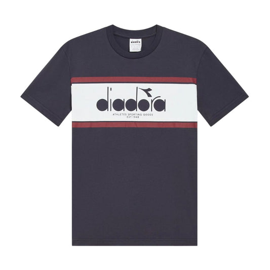 Diadora Blue Denim/Optical White SS Logo T-Shirt image 0